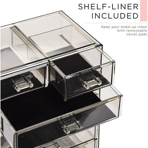 Makeup Organizer Set Tray (6 Drawer)