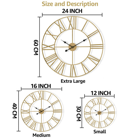 Wall Clock Black