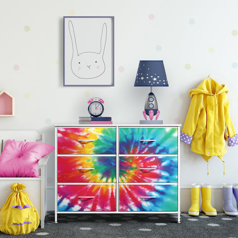 6 Drawer Fabric Dresser