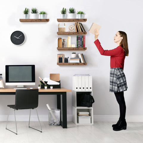 Wall Mounted Floating Shelves (5 Pack)