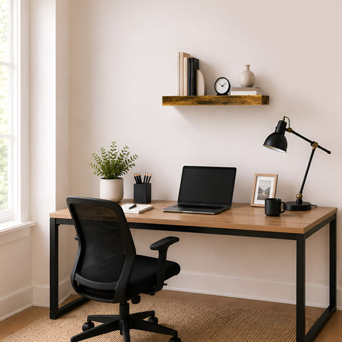 Wall Mounted Floating Shelf (1-Piece)