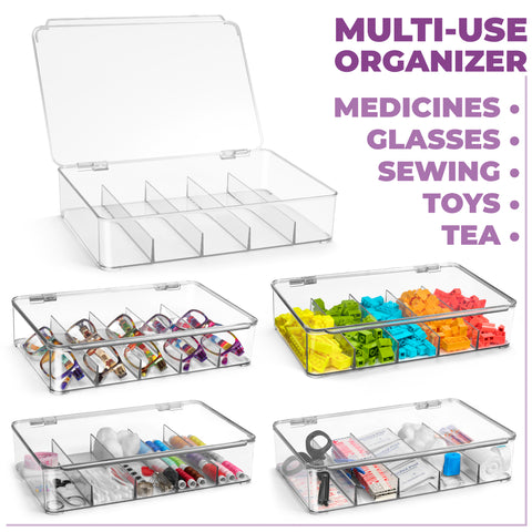 Plastic Stackable Storage Organizers