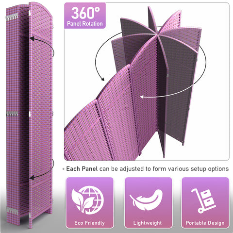 Room Divider Screen Panels (8-6-4 Panel)