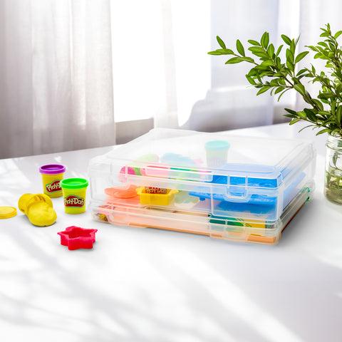 Portable Project Thick Case (6 Pc Clear)