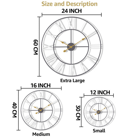 Medium Size Wall Clock