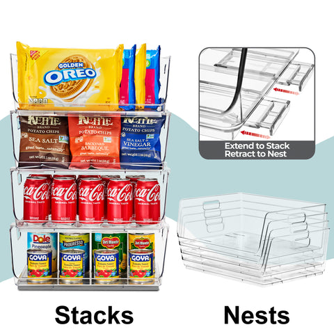 Open Front Bins Set
