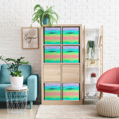 11" Cube Storage Bins (6 Pack)