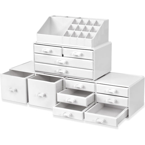 Stackable Makeup Organizer (12 Drawer)