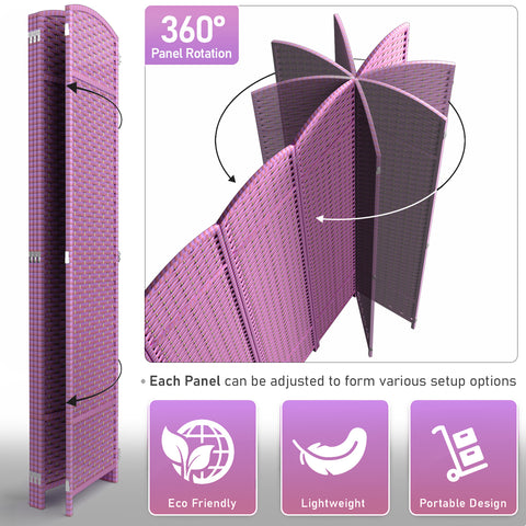 Room Divider Screen Panels (8-6-4 Panel)