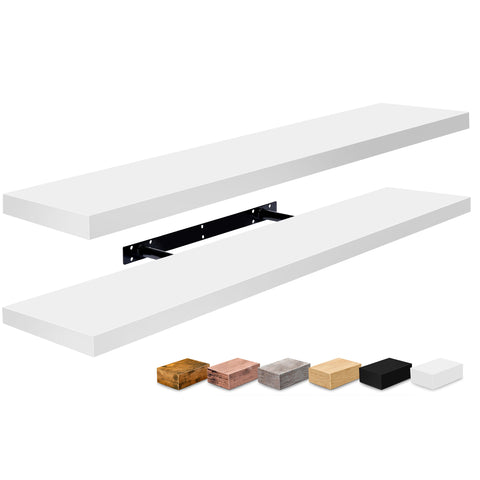 Long Floating Shelves (2 Pack)