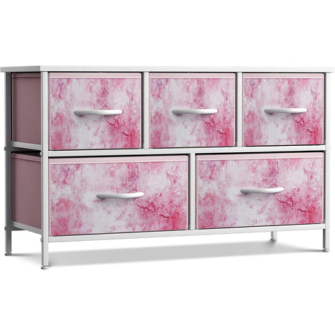 5-Drawer Dresser (Pastel Colors)