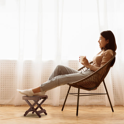 Bamboo Folding Stool