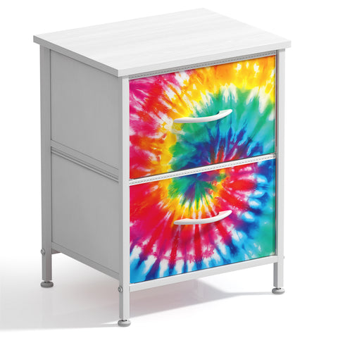 2 Drawer Display Nightstand