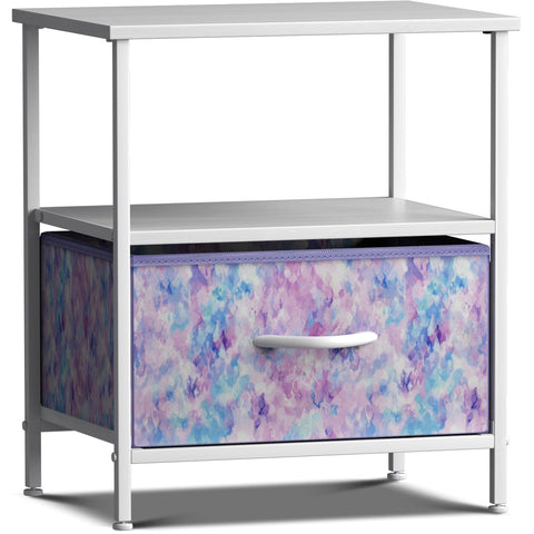 1-Drawer Shelf Table (Tie-dye Colors)