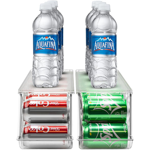 12 Can Soda Can Organizer Drink Dispenser Set