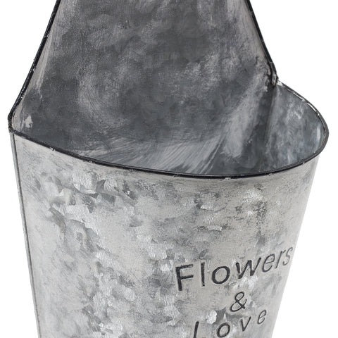 Metal Pocket Planter