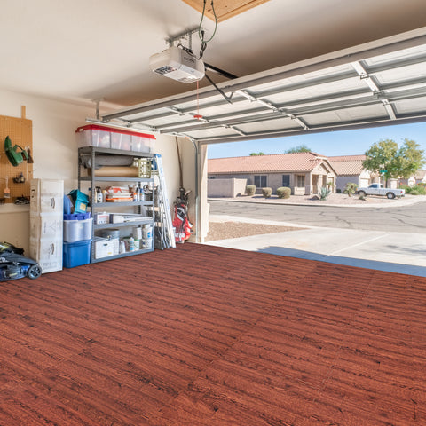 16 Tiles 64 Sq ft Wood Grain Foam Tiles