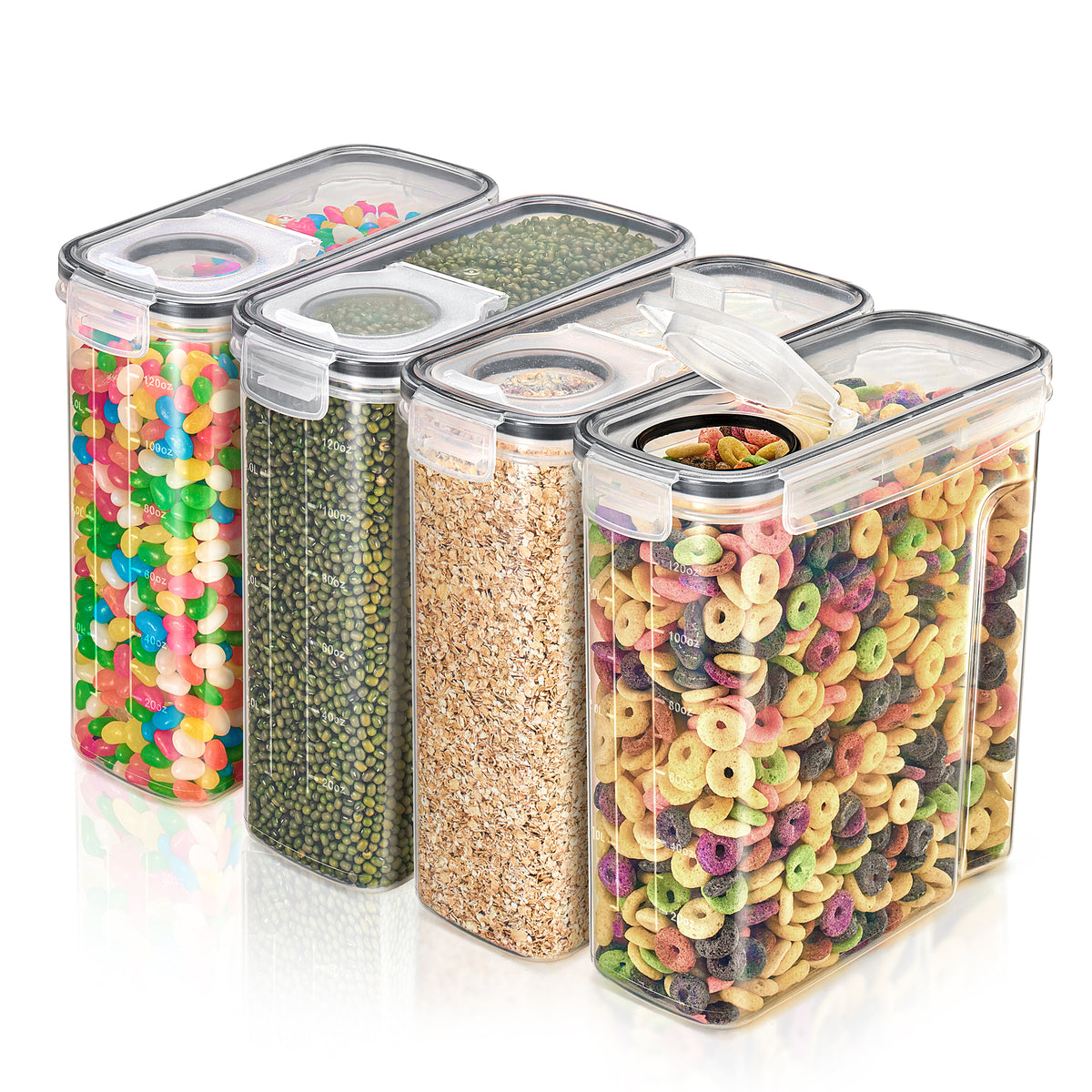 Food Dispenser Containers (Set of 4)