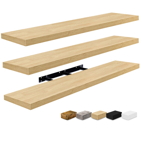 Extra Long Floating Shelves (Set of 3)