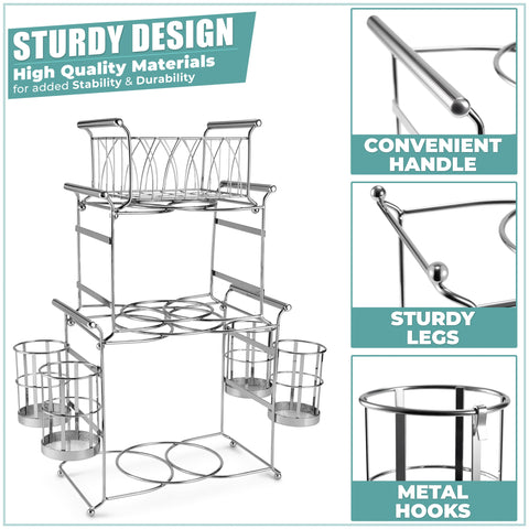 Stackable Buffet Caddy (7 Pc)