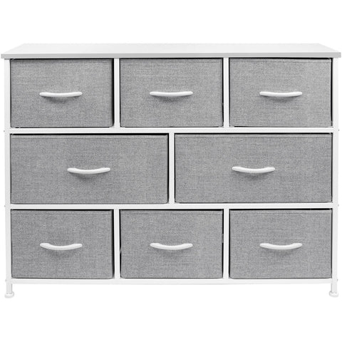 8 Drawer Dresser (Wood Top)