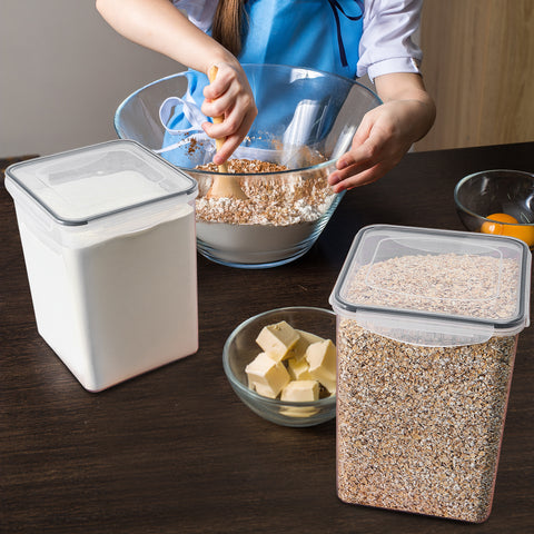 Airtight Dry Food Storage Containers (2 Pack)