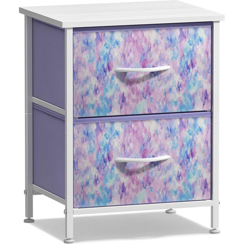 2 Drawer Display Nightstand