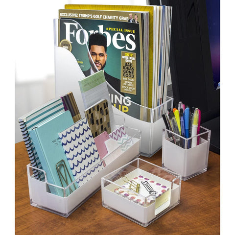 Acrylic Desk Paper Organizer