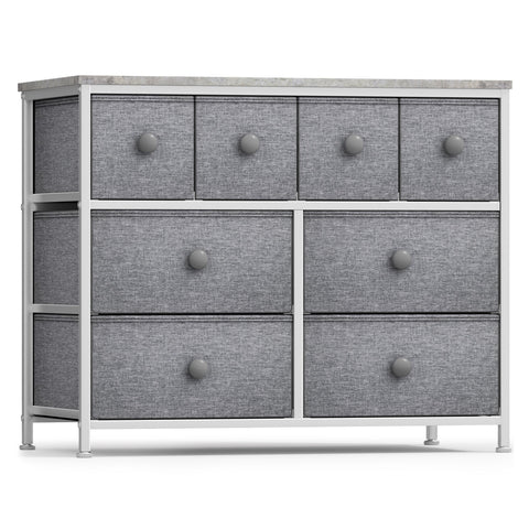 8 Drawer Chest Dresser With Knobs