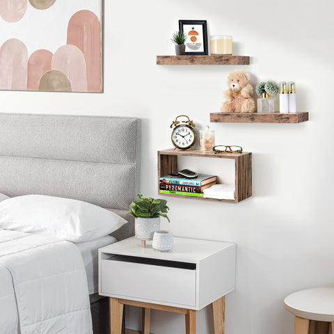 Floating Shelves for Wall (Set of 3)