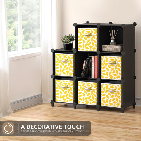 11" Cube Storage Bins (6 Pack)