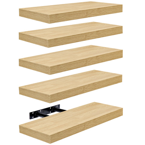 Wall Mounted Floating Shelves (5 Pack)