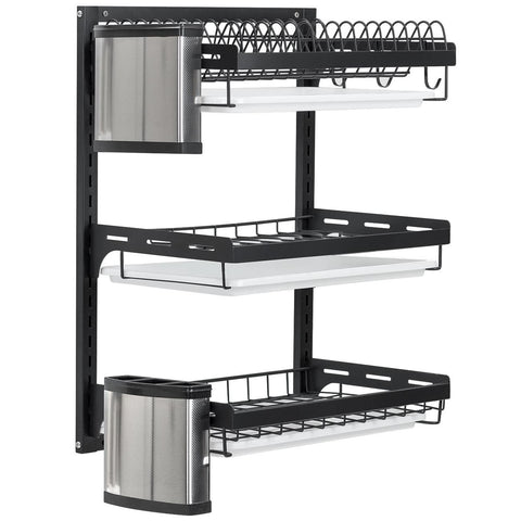 Dish Drying Wall Rack (3 Tier)