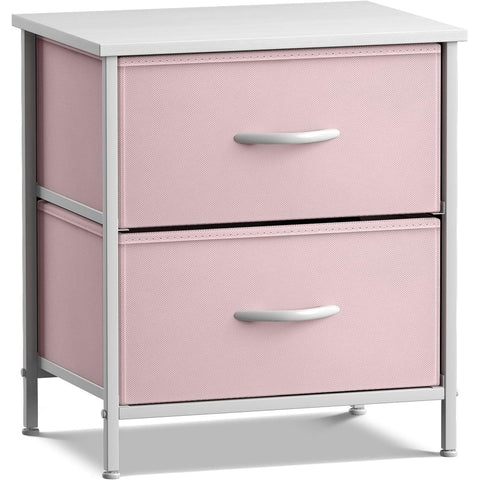 2 Drawer Display Nightstand