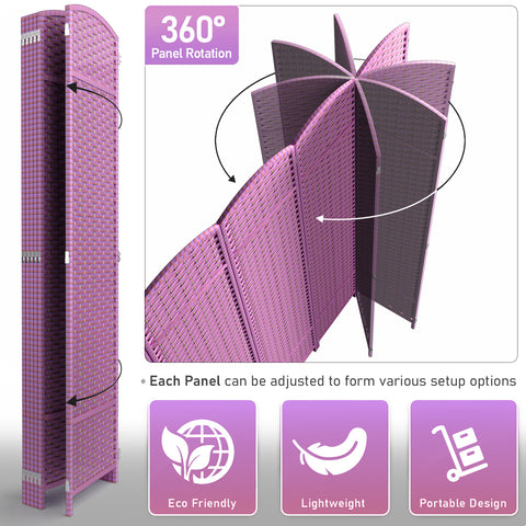 Room Divider Screen Panels (8-6-4 Panel)