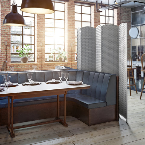 Panel Room Divider (Double Hinged)