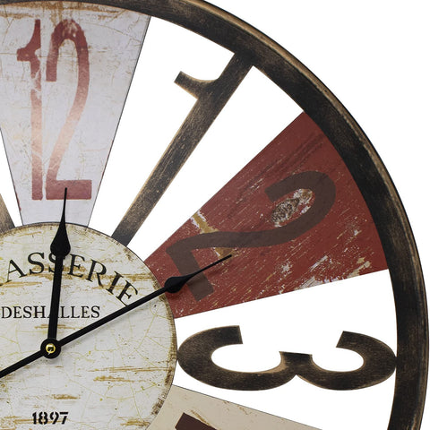 24â€ Brasserie Wall Clock (Numeral)