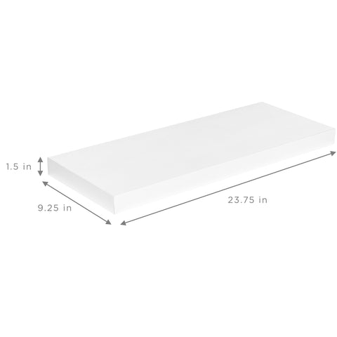 Rectangle Floating Shelves (2 Pack)