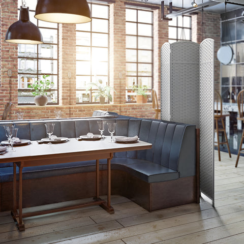 Panel Room Divider (Double Hinged)