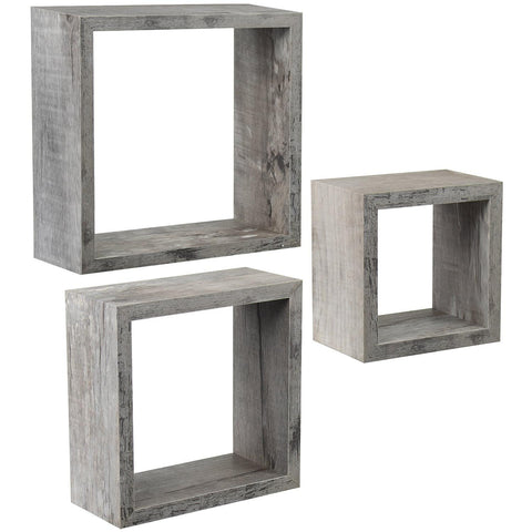 Square Floating Shelf (Set of 3)