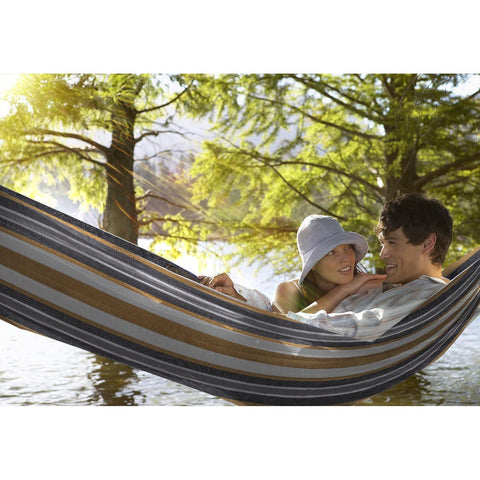 Double Hammock with Steel Stand