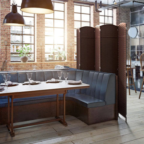 Panel Room Divider (Double Hinged)