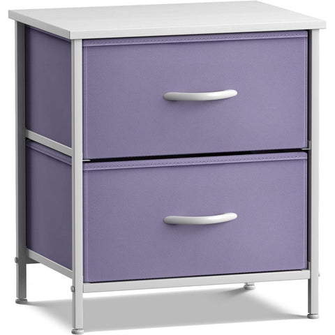 2 Drawer Display Nightstand