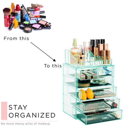 Makeup Organizer Set Tray (6 Drawer)