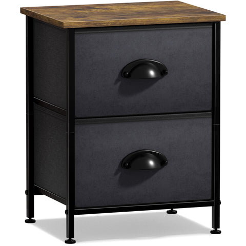 2 Drawer Display Nightstand