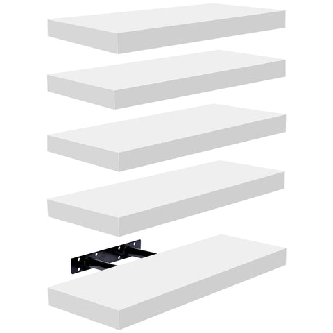 Wall Mounted Floating Shelves (5 Pack)