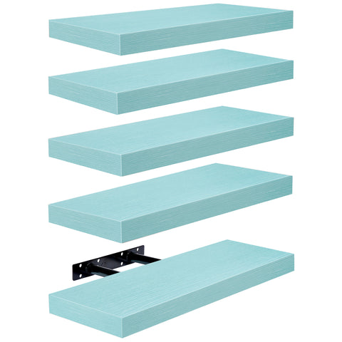 Wall Mounted Floating Shelves (5 Pack)