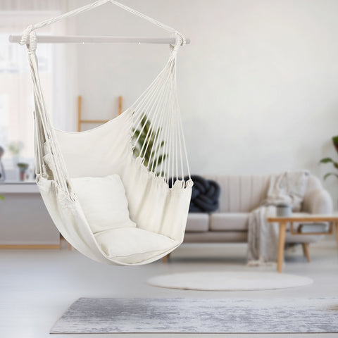 Caribbean Style Hanging Hammock Swing Chair