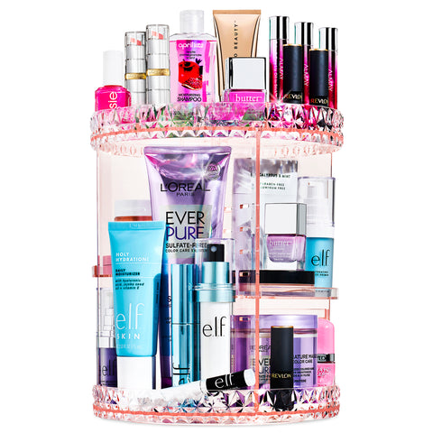 360° Makeup Organizer Carousel