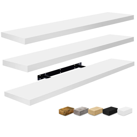 Large Floating Shelves (Set of 3)